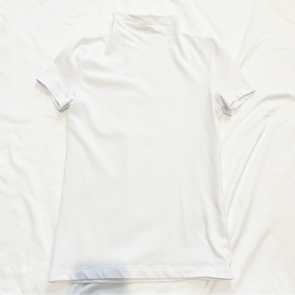 Madewell Short Sleeve Mockneck Tee Size XS - Picture 3 of 8